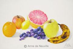 Nature morte - Gouache - 80€