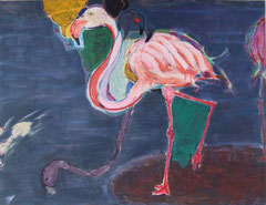 『Flamingo』　　oil on canvas    1120×1455