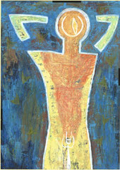 Nr.: 019     "Mann im Herbstlicht"    70*100 cm
