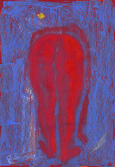Nr. 204 "Im Augenblick" 70x100 cm