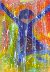 Nr.: 087  "Tanz im Regen" 70*100 cm