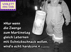 "Only if the munchkins wanted to start with lanterns with all the bells and whistles for St. Martin's Day, it would really get hardcore."