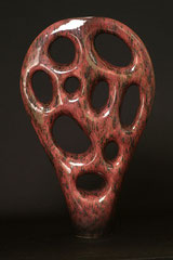 Vase Bionika 1, gegossen,  H 39,5 cm