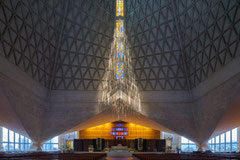 St. Mary of the Assumption Cathedral San Francisco, Pier Luigi Nervi and Pietro Belluschi, 1971