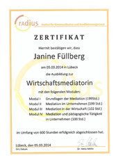 Wirtschaftsmediatorin