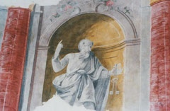 Saint Pierre - Peinture du 17 ème siècle - La Sône - Isère