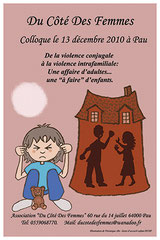 illustration affiche colloque violences familiales