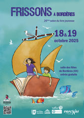 illustration affiche salon du livre jeunesse