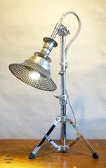 Upcycling Leuchte Stativ III