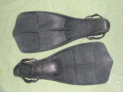 Jetfin Classique Modèle à chausson + sangles