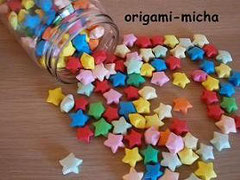 Lucky Stars/ Traditionell/Faltarbeit:Origami-Micha