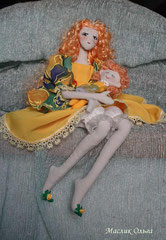 Тряпиенсы, японские текстильные куклы  http://dongriffon.jimdo.com/