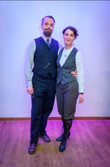 Vintage Look des Publikums bei Soirée Décadence