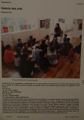 Article de presse de la Galerie des Arts à Baraqueville en Aveyron (12)