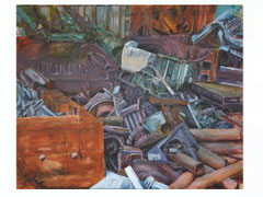 HEAVY METAL Acryl auf Leinwand 