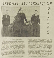 THE LETTERSETS: Dagblad de Stem 24-1-1964