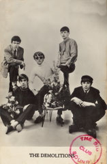 The Demolitions (april 1968) vlnr: Rick Vermunt, Piet Deijkers, Willy v.d. Weijden, Peter Roks en Niek Deijkers.  