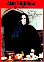 RICKMAN Alan  ....  Professor Severus Snape  (mehrere Filme)