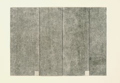 Poems (Alles, wie es will, VII), 2024, Lackiertes Awagami Papier, Taper auf Tonpapier