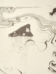 from water 11, 2023, 29,5*22,5 cm, tusche auf wasser auf awagami papier