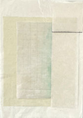 edges 14, 2025, 42*29,5 cm. wasserfarbe, eitemepra, graphit, lackiertes awagami papier