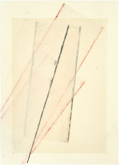 edges 11, 2025, 36*26,3 cm, wasserfarbe, lackiertes awagami papier, tranparentpapier