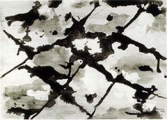 "Nella risaia"  2002 acrilico su tela cm 50x70