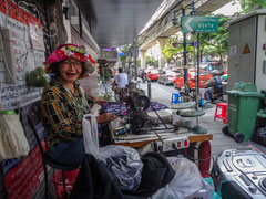 Street tailor in Bangkok