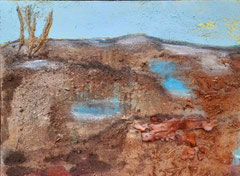 The Wind’s Hidden Garden - 40 W x 30 H x 1 D cm