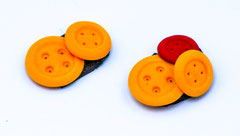 CBT - calamita bottoni colorati in fimo