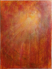 Surya - Mixed Media auf Leinwand - 30x40cm 