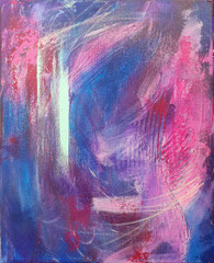Aurora 3/5 - Acryl auf Leinwand - 24x30cm 