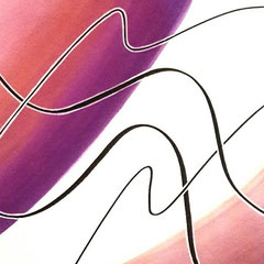 Marker auf Papier - 20x20cm