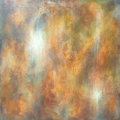 Noor - Mixed Media auf Leinwand - 50x50cm 