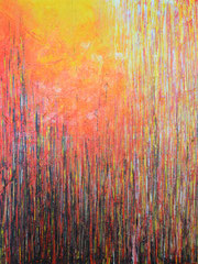 Jáde - Mixed Media auf Leinwand - 60x80cm