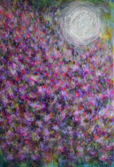 Wàbigon Kìzis - Mixed Media auf Leinwand - 80x120cm
