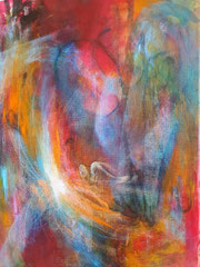 Intrinsic 2/4 - Acryl auf Leinwand - 30x40cm - VERKAUFT