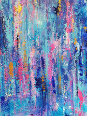 IMELA 3/5 - Acryl auf Papier - 30x40cm