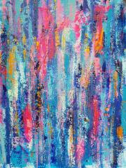 IMELA 4/5 - Acryl auf Papier - 30x40cm
