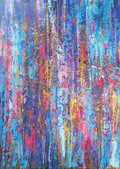 IMELA 1/5 - Acryl auf Leinwand - 50x70cm