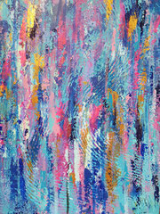 IMELA 5/5 - Acryl auf Papier - 30x40cm