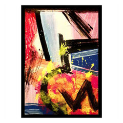 Mixed Media auf Pastellpapier - 20x30cm