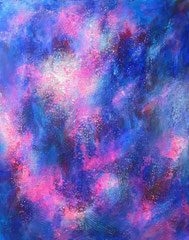 Nyota - Acryl auf Papier- 40x50cm