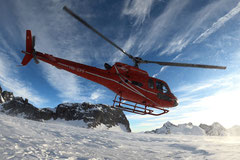 Elite Flights, Apenrundflug mit Gletscherlandung ab Luzern-Beromünster, Helikopter-Gletscherflug, AS 350 B2 Ecureuil, H125, HB-ZPF, Start vom Hüfifirn