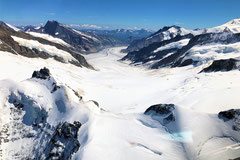 Elite Flights, Apenrundflug mit Gletscherlandung ab Luzern-Beromünster, Jungfraujoch