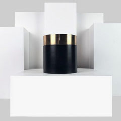 Hermes Leather Brass Cedar Humidor, France, 1950s - PN.Modern pnmodern.com
