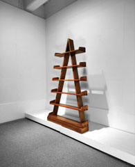 HKM Cabinetmakers Solid Waxed Oak Shelving, Book case, Room Divider, France, c.1970 - PN.Modern pnmodern.com