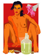 angel guardian 2 (desnudo con mezcal)