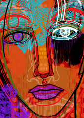 muchacha en rojo (edición agotada)