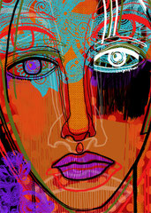 muchacha en rojo (edición agotada)